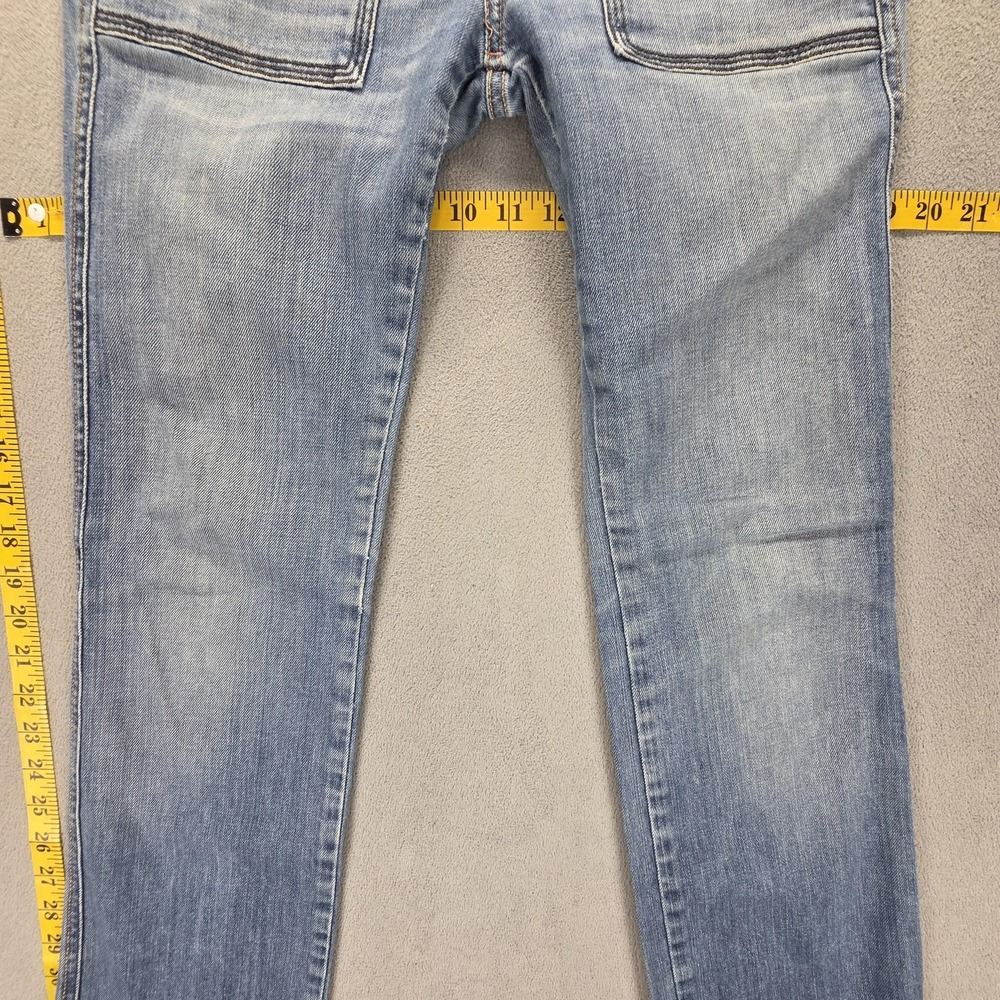 Diesel Jeans Womens 25x32 Reckfly Low Rise Slim Straight Stretch Italy 0060L - Picture 10 of 16